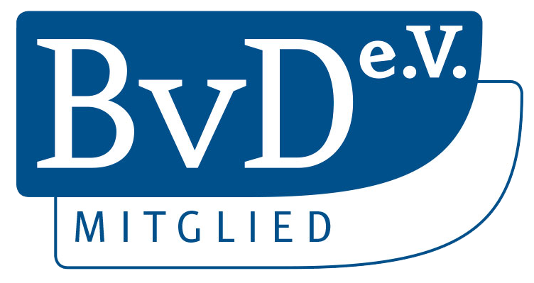 Mitglieds-Stempel für Bundesverband der Datenschutzbeauftragten e.V.