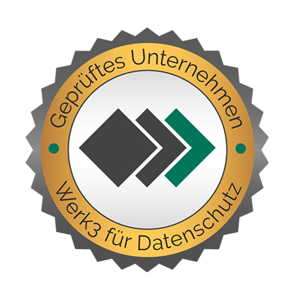Werk3 goldenes Qualitätssiegel