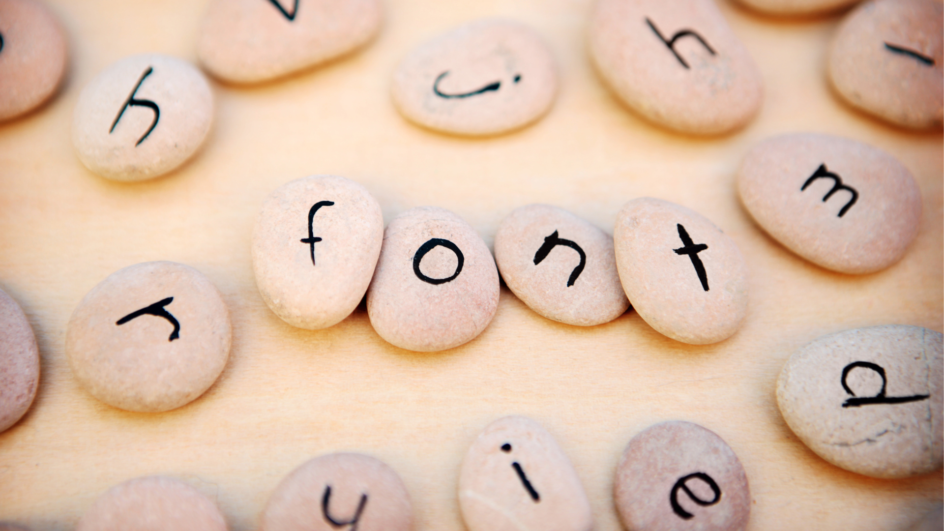 Schriftarten der Webseite